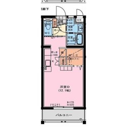 ハイラインSの物件間取画像